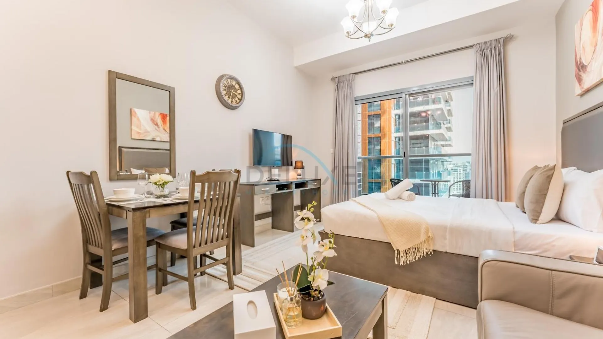 City View Studio Minutes To Burj Khalifa, Elite Business Bay Residence By Deluxe Holiday Homes Dubai 0*,  United Arab Emirates