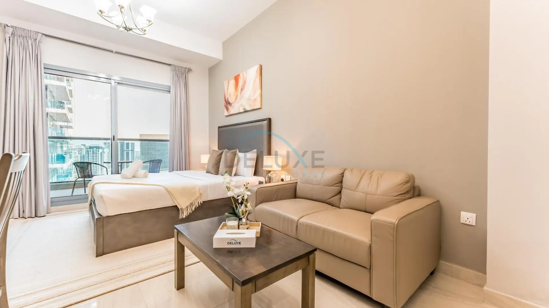 City View Studio Minutes To Burj Khalifa, Elite Business Bay Residence By Deluxe Holiday Homes Dubai